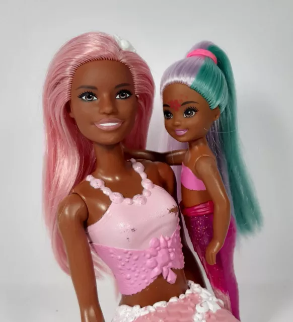 Barbie Dreamtopia Barbie + Chelsea Mermaid Doll Mattel