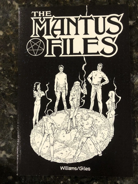 Krey Vol 1 TPB & The Mantus Files Vol 1 TPB 2022 - Silverline Comics - SIGNED 8