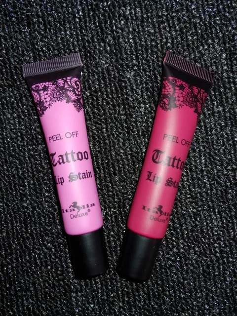 Tatuaje de labios - Mancha de labios pelar - No, nunca lo he probado