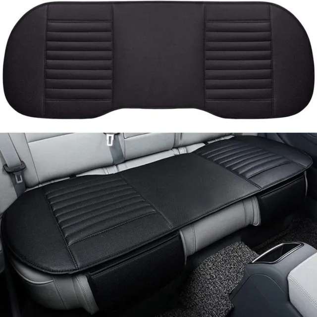 Car Rear Seat Cover Chair Cushion PU Leather Pad Mat Protector Health Breathable