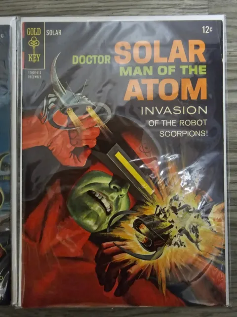 Doctor Solar Man of the Atom #18 (1966) Vintage Painted Cover Gold Key Comics VF