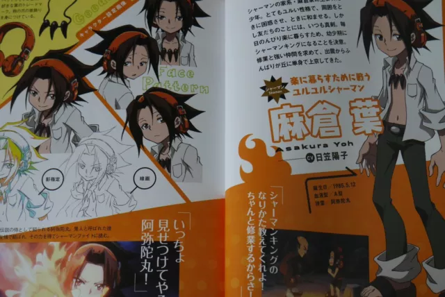 JAPAN Hiroyuki Takei: Shaman King Official Anime Guide Book 3