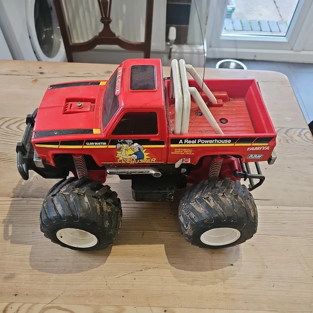 VINTAGE TOYS, COLLECTIBLE, Tamiya Clod Buster, R/C 1/14 Scale, Quick