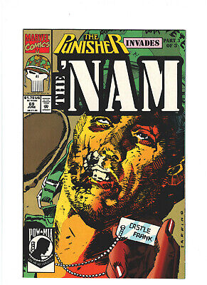 The 'Nam #69 NM- 9.2 Marvel Comics Vietnam War 1992 Punisher Invades pt.3