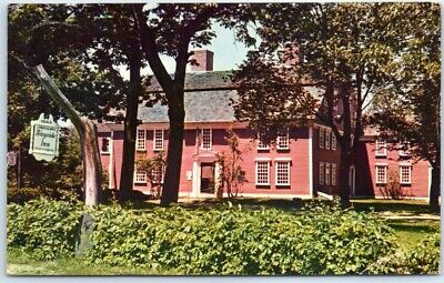 Postcard - Longfellow's Wayside Inn - South Sudbury, Massachusetts