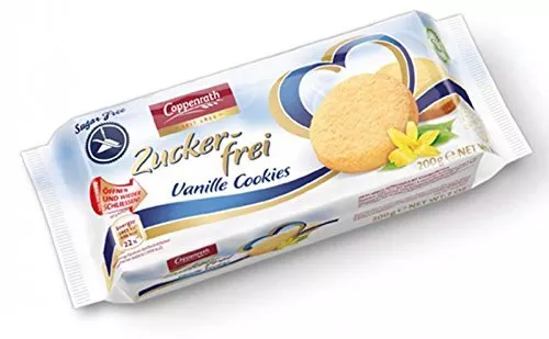 Coppenrath Zuckerfreies Tendre Mürbegebäck Vanille Cookies