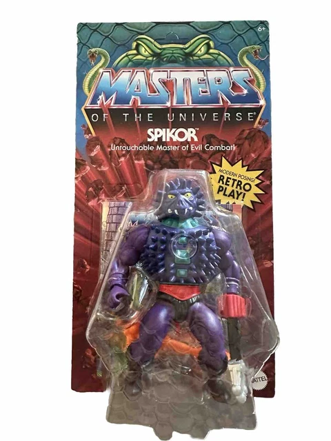 Masters Of The Universe Origins - Action Figure Spikor Collezione Cartoon 14cm Con Tridente - 2
