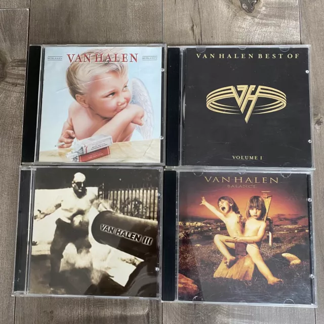 Van Halen Cd Lot of 4 Balance 1984 Best of VOlume 1 Van Halen 3