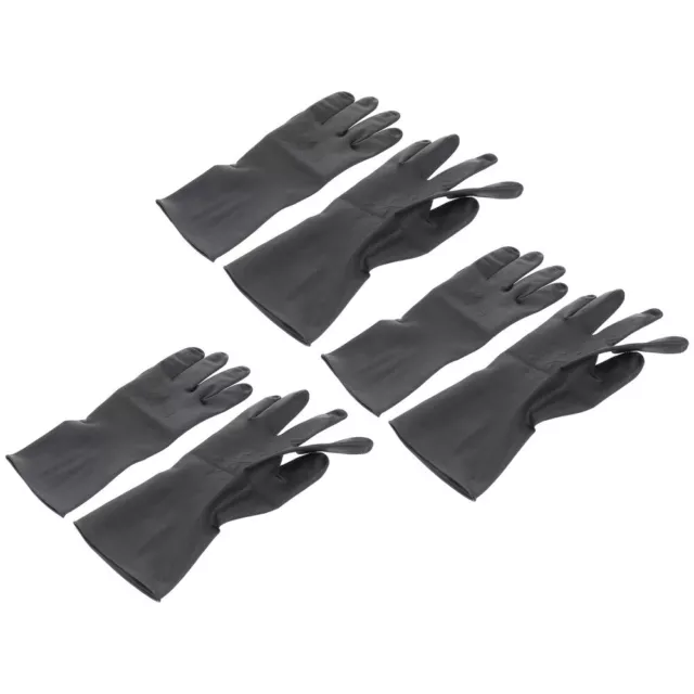 Latex Handschuhe 3 Paar Haarfärberhandschuhe Gummihandschuhe Größe S Einweg