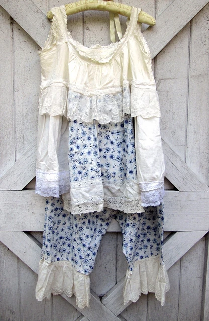Vintage Hand Made Bloomers and Top Magnolia Pearl Style