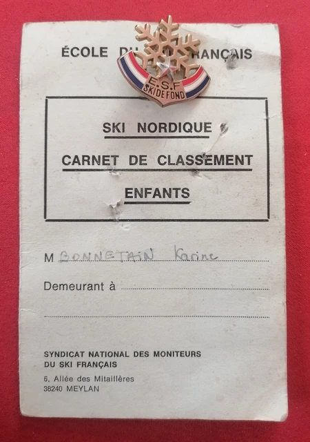 Insigne École Du Ski Français - Le Cabri - SK1625 - Pin's Vintage
