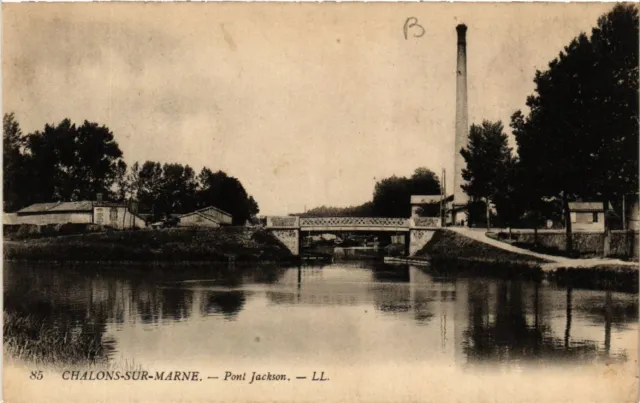 CPA CHALONS-on-MARNE Jackson Bridge (490916)
