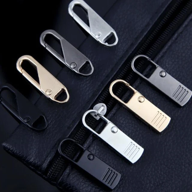 Kit De 10 Curseurs De Remplacement Pour Fermeture éclair - Têtes De Zip Universelles 3 Tailles, Métal Et Nylon