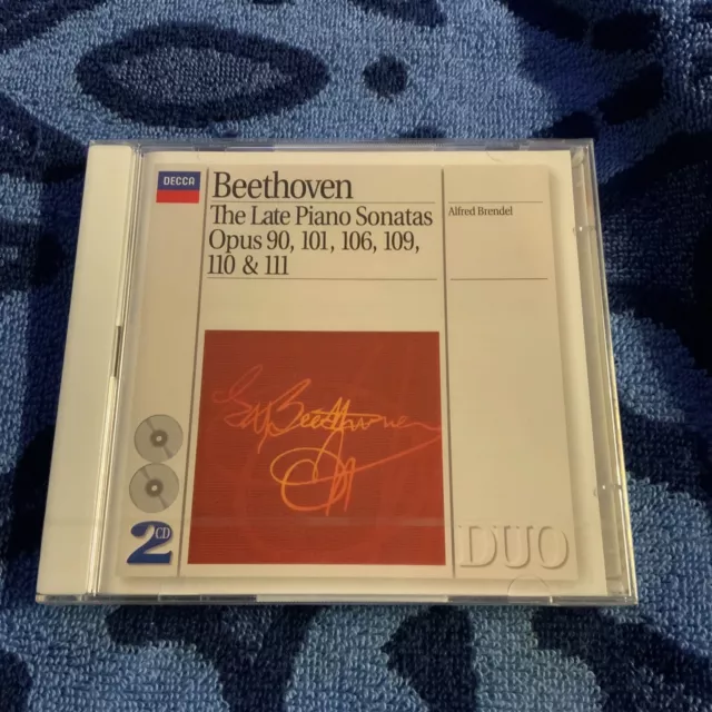 Beethoven  - The Late Piano Sonatas (2 Cd Album) New Sealed
