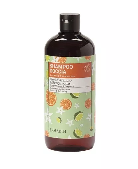 Bioearth Family  Shampoo Fiori d'Arancio e Bergamotto 500 ml