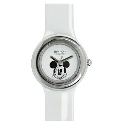 orologio HIP HOP Topolino Disney SCONTO 30% donna silicone metallo bianc HWU0920