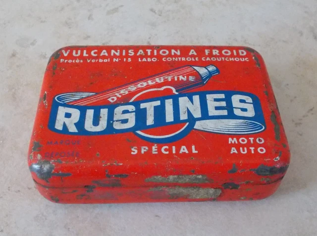 Boîte De Réparation De Pneus DISSOPLAST Vintage - Années 1960-70 - Vélo Ancien