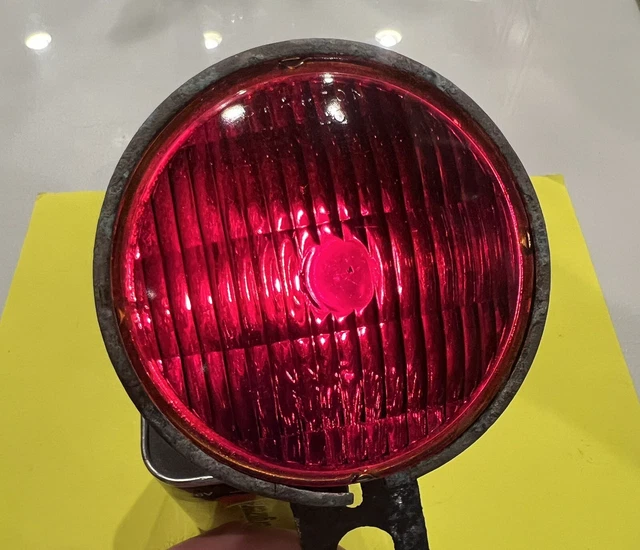 Stop Light Lamp Signal License Plate Topper ￼30s 40s GM Accessory Vintage￼ Rare