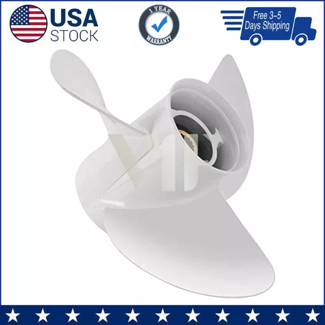 13 1/4 x 17-K | 6E5-45945-01-EL Aluminum Outboard Propeller fit Yamaha 60-125HP