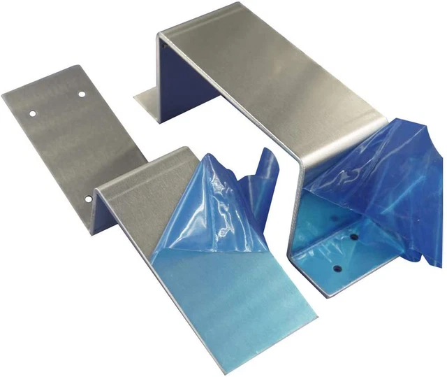 Door Barricade Closed Bar Holder 2X4 Drop Open Lock Bracket Bracke