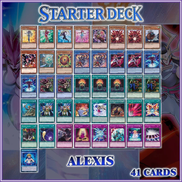 alexis yugioh deck Yu-Gi-Oh! YUGIOH Alexis Rhodes Deck and Exclusive Phantasm Gaming Token +  Deck Box & 100 mangas : Amazon.com.mx: Juguetes y Juegos