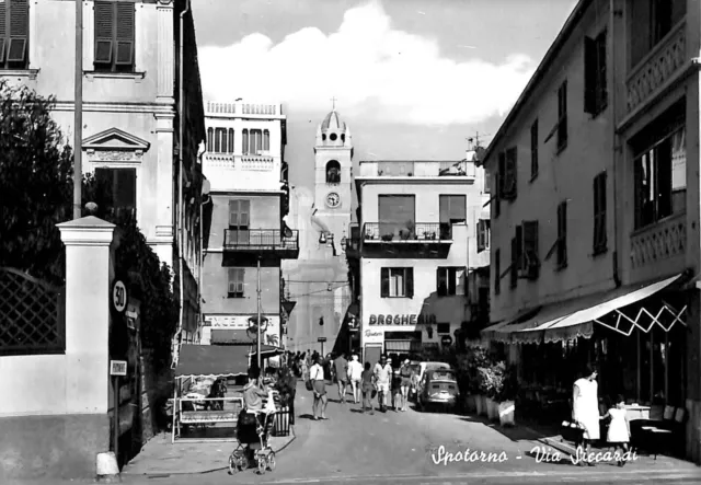 ab7738 -  CARTOLINA  D'EPOCA - Savona Provincia - SPOTORNO