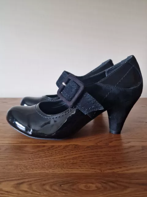 NEW CLARKS COOLEST Berry Womens Burgundy Combi Shoes 34.99 PicClick UK