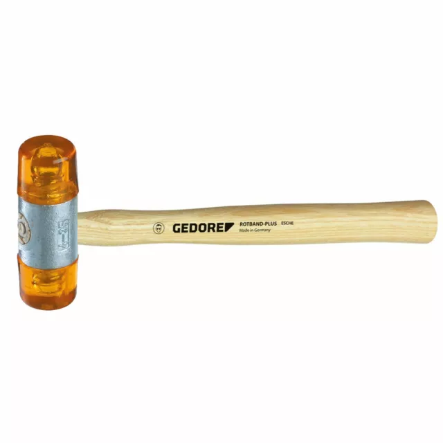 Gedore 224 E Plastikhammer / Schonhammer / Ausbeulhammer 22 - 60 mm zur Auswahl