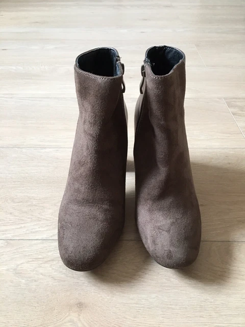 Bottines a talons marron taupe pointure 38 TBE 4