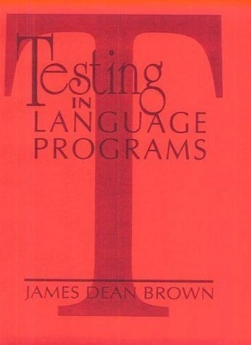 Test En Language Programs Livre de Poche James Dean Marron