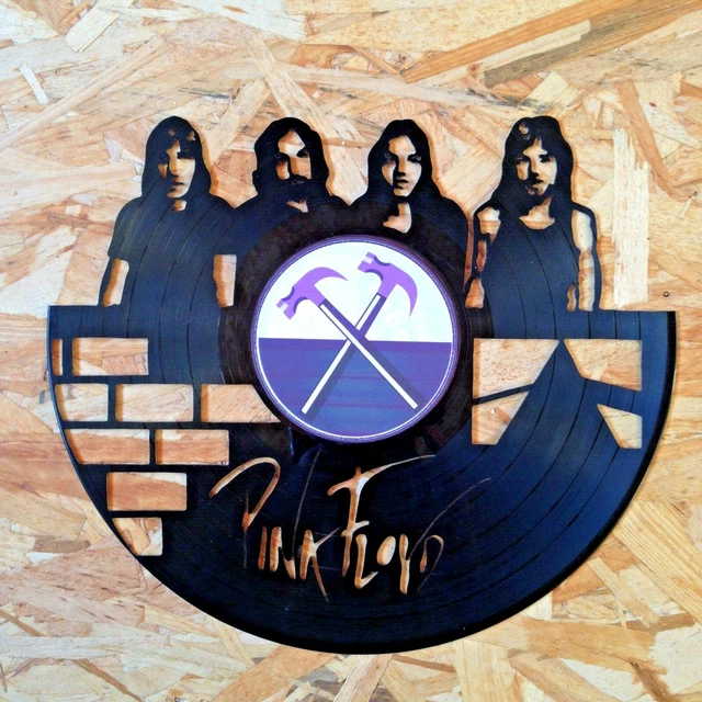DÉCORATION MURALE / horloge en disque vinyle 33 Tours - Pink Floyd EUR DÉCORATION MURALE / horloge en disque vinyle 33 Tours - Pink Floyd EUR
