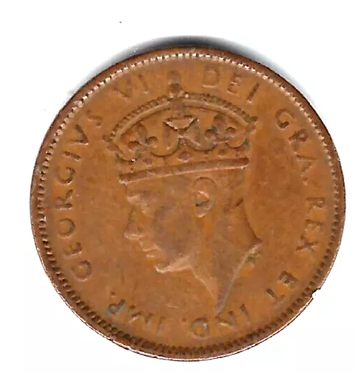Coin 1942 Newfoundland One Cent   Georgivs Vi