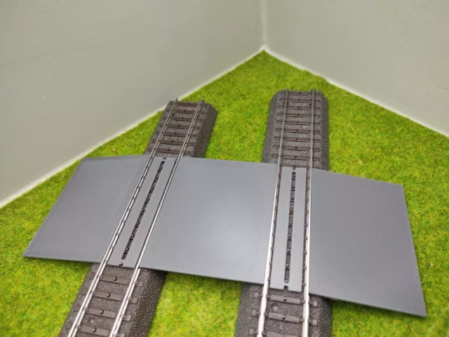 H0 Zubehör - Bahnübergang H0 - für das Märklin C-Gleis - 58 x 70mm