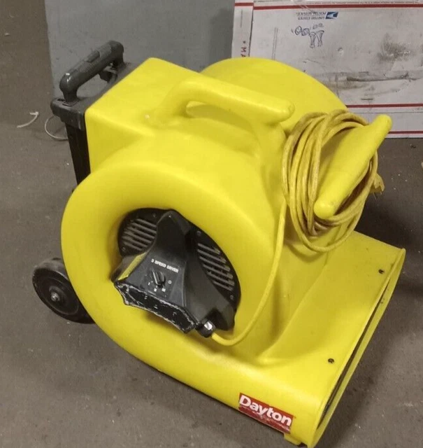 Dayton 1Tbp4 1/2 Hp Air Mover / Blower 5.8A 115 Vac 2500 Cfm