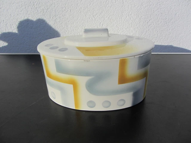 Deckel Dose Spritzdekor