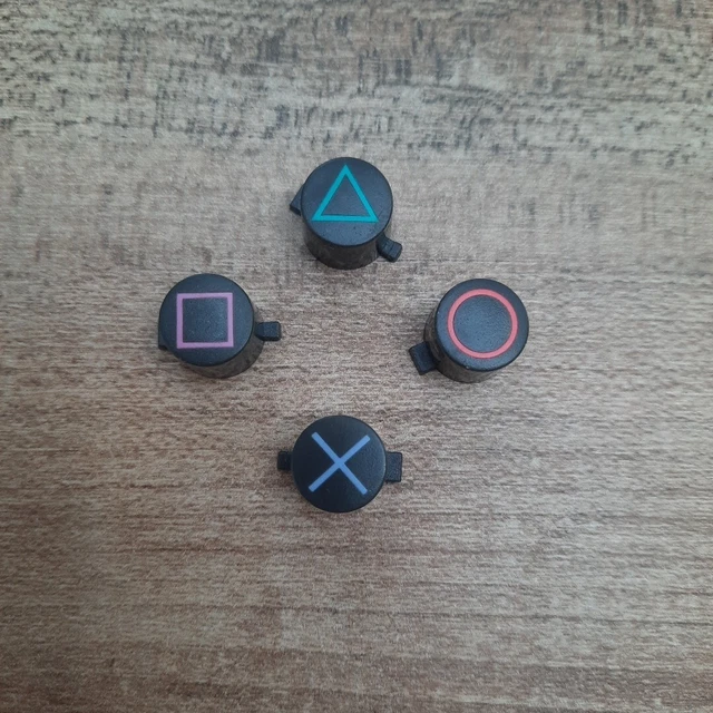 Boutons X, Carré, Triangle, O Pour Manette Officielle Sony PS3 - Occasion