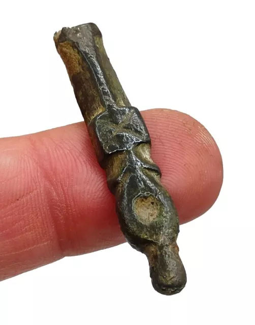 Early Medieval - Saxon Bronze Peace Metal Detecting Find (70)