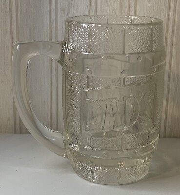dad's root beer glass mug