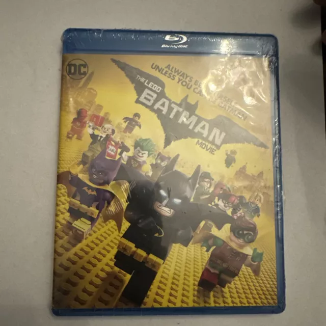 The Lego Batman Movie Blu-Ray + DVD 2017 2-Disc Set DC Comics