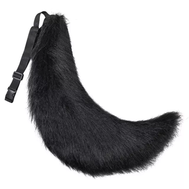 Anime Lolita Fox Tail Masquerade Cosplay Prop Volpe Orecchio Coda Peluche Lupo Gatto EDS