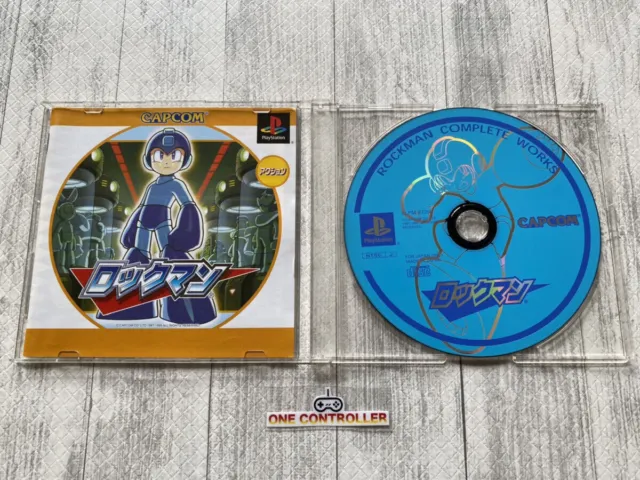 SONY PlayStation PS 1 & 2 Rockman 1  2 4 5 6 8 & X7 & X8 Megaman set from Japan 3