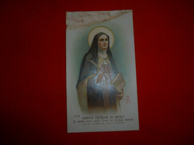 Santino Santa Lega Eucaristica SLE S.L.E Santa Teresa del Bambin Gesù   