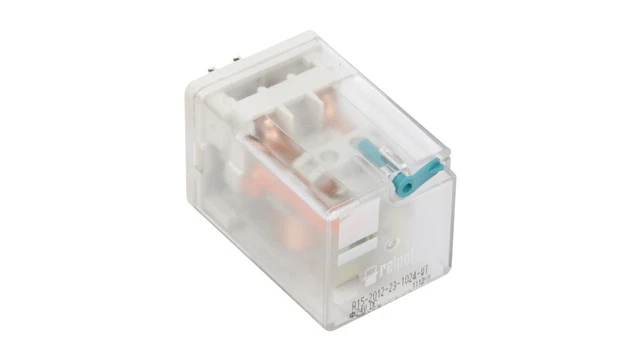 Industriallais 2P 10A 24V CC AgNi R15-2012-23-1024-WT 802882/T2DE
