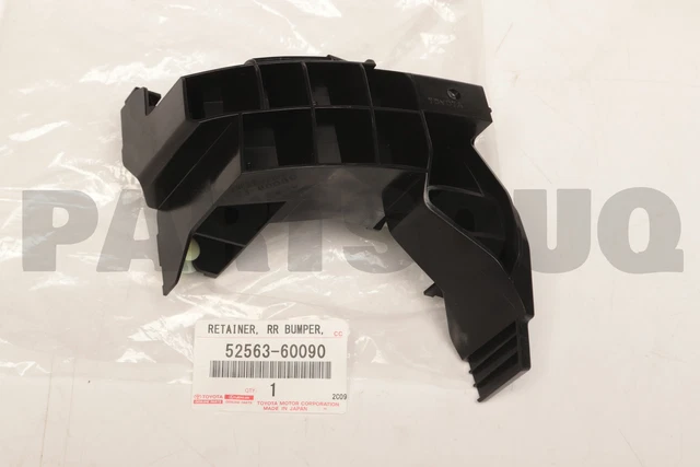 5256360090 Genuine Toyota RETAINER, REAR BUMPER, UPPER LH 52563-60090 OEM