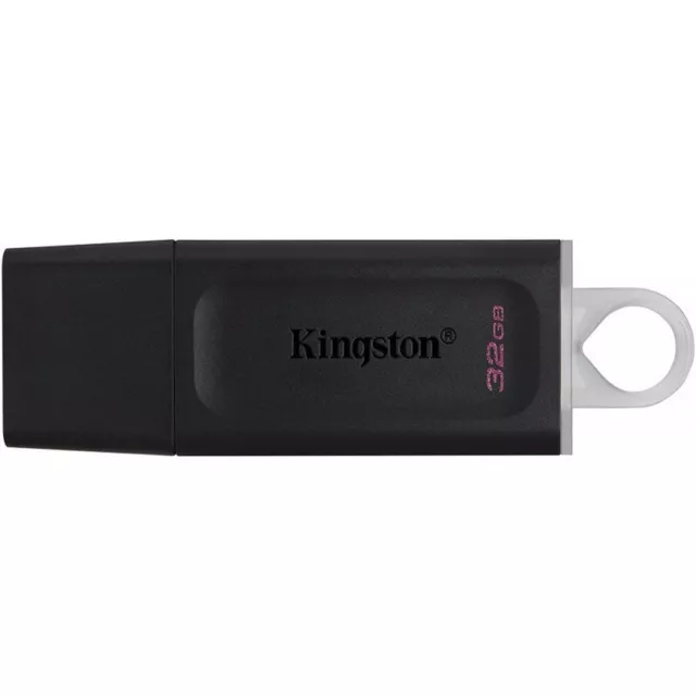 Kingston Pendrive 32GB Exodia Originale Penna Memoria USB 3.2 Chiavetta USB Nero 2