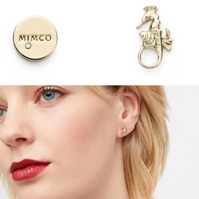 Mimco on sale heart earrings