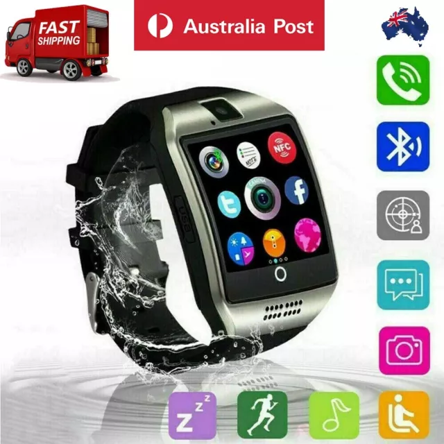 Sports Q18 Bluetooth Smart Watch Phone Wrist Touch Screen watch GPS for Android