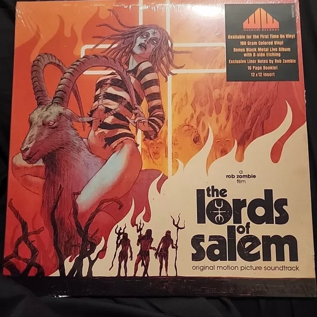 The Lords Of Salem LP Soundtrack SEALED New ROB ZOMBIE