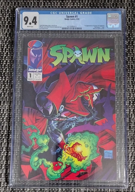 Spawn #1 - Image Comics - CGC 9.4