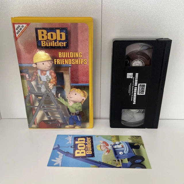 BOB THE BUILDER Building Friendships VHS+Insert Good Condition VHS Hit ...